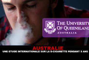 AUSTRALIE : Une étude internationale sur la e-cigarette pendant 5 ans.