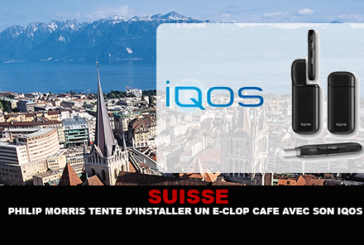 SUISSE : Philip Morris tente d&rsquo;installer un e-clop café avec son IQOS.