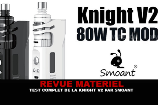 Box Knight V2 par Smoant.