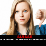 SUISSE : Trop de cigarettes vendues aux moins de 16 ans.