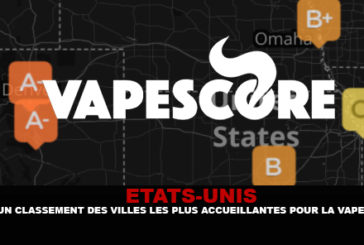 ETATS-UNIS : Un classement des villes les plus accueillantes pour la vape.