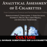 CULTURE : Un nouvel ouvrage scientifique sur la e-cigarette va sortir.