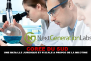 CORÉE DU SUD : Une bataille juridique et fiscale à propos de la nicotine.