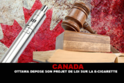 CANADA : Ottawa dépose son projet de loi sur la cigarette électronique.