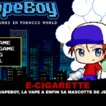 E-CIGARETTE : Avec Vapeboy, la vape a enfin sa mascotte de jeu vidéo.