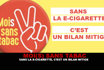 MOI(S) SANS TABAC : Sans la e-cigarette, c&rsquo;est un bilan mitigé.
