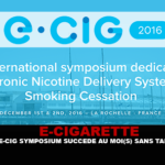 E-CIGARETTE : L&rsquo;E-cig Symposium succède au Moi(s) sans tabac