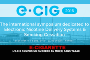E-CIGARETTE : L&rsquo;E-cig Symposium succède au Moi(s) sans tabac