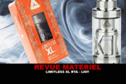 REVUE : LIMITLESS XL RTA PAR IJOY