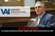 ETATS-UNIS : Un ancien sénateur devient directeur d&rsquo;une association de vape.