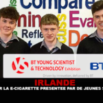 IRLANDE : Une étude sur la e-cigarette présentée par des jeunes scientifiques.