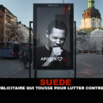 SUÈDE : Un panneau publicitaire qui tousse pour lutter contre le tabagisme.
