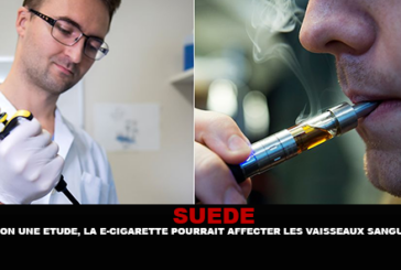 SUÈDE : Selon une étude, la e-cigarette pourrait affecter les vaisseaux sanguins.