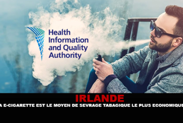 IRLANDE : La e-cigarette est le moyen de sevrage tabagique le plus économique ?