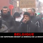 BELGIQUE : Manifestation de vapoteurs devant le domicile de la ministre de la santé.