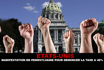 ÉTATS-UNIS : Manifestation en Pennsylvanie pour dénoncer la taxe à 40% sur la e-cigarette