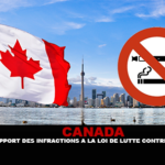 CANADA : Un premier rapport des infractions à la loi de luttre contre le tabagisme.