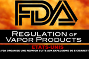 ÉTATS-UNIS : La FDA organise une réunion suite aux nombreuses explosions de e-cigarettes.