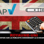 ROYAUME-UNI : La réglementation sur la publicité concernant la e-cigarette dévoilée.
