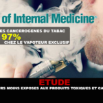 ÉTUDE : Les vapoteurs bien moins exposés aux produits toxiques et cancérogènes que les fumeurs.