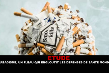 ÉTUDE : Le tabagisme, un fléau qui engloutit les dépenses de santé mondiales.