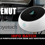 INFO BATCH : Vapenut, le purificateur d&rsquo;air dédié aux vapoteurs (Joyetech)