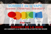 SOMMET DE LA VAPE : Les candidats à la présidentielle invités par Sovape.