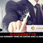 E-CIGARETTE : Deux français espèrent faire un carton avec la marque Kimsun.