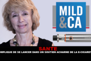 SANTE : « Compliqué de se lancer dans un soutien acharné de la cigarette électronique »
