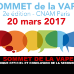 SOMMET DE LA VAPE : Communiqué officiel et conclusion de la seconde édition.