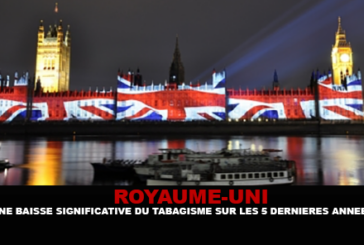 ROYAUME-UNI : Une baisse significative du tabagisme sur les cinq dernières années.