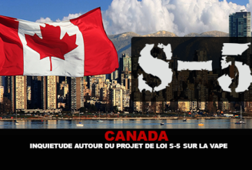 CANADA : Inquiétude autour du projet de loi fédéral S-5 sur la vape