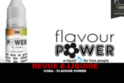 REVUE : COBA (GAMME 50/50) PAR FLAVOUR POWER