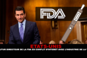 ÉTATS-UNIS : Le futur directeur de la FDA en conflit d’intérêt avec l&rsquo;industrie de la vape