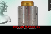 REVUE : MEDUSA RDTA PAR GEEKVAPE