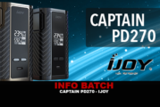 INFO BATCH : Captain PD270 (Ijoy)