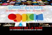 SOMMET DE LA VAPE : Les conférences de la seconde édition disponibles en vidéos.