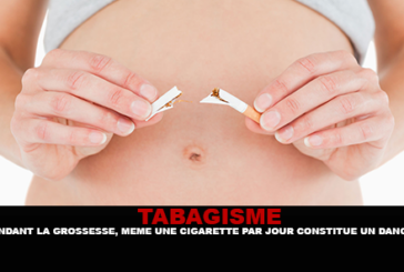 TABAGISME : Pendant la grossesse, même une cigarette par jour constitue un sérieux danger.