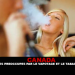 CANADA : Des jeunes préoccupés par le vapotage et le tabagisme passif.