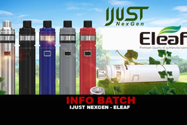 INFO BATCH : Ijust NexGen (Eleaf)