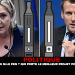 POLITIQUE : E. Macron ou M. Le Pen ? Qui porte le meilleur projet pour la vape ?