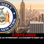 ÉTATS-UNIS : New-York adopte un projet de loi interdisant la e-cigarette dans les lieux publics.