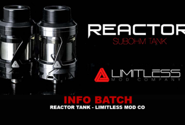 INFO BATCH : Reactor Tank (Limitless Mod Co)