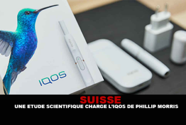 SUISSE : Une étude scientifique charge l&rsquo;IQOS de Philip Morris.