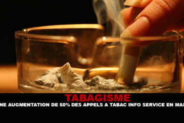 TABAGISME : Une augmentation de 50% des appels à Tabac info Service en Mars.