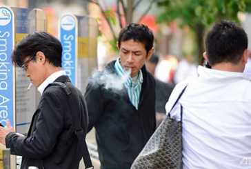 JAPON : Moins de 20% de fumeurs dans le pays pour la première fois.