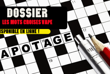JEUX : Nos mots croisés et mêlés de la vape dés maintenant disponibles en ligne !
