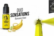 REVUE : Banane Kiwi ( Gamme Duo Sensations ) par Le Vapoteur Breton