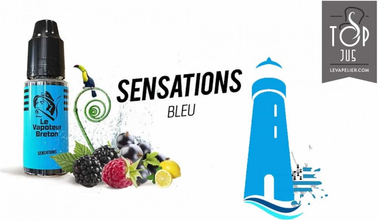 REVUE : BLEU (GAMME SENSATIONS) PAR LE VAPOTEUR BRETON