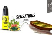 REVUE : JAUNE ( GAMME SENSATIONS ) PAR LE VAPOTEUR BRETON